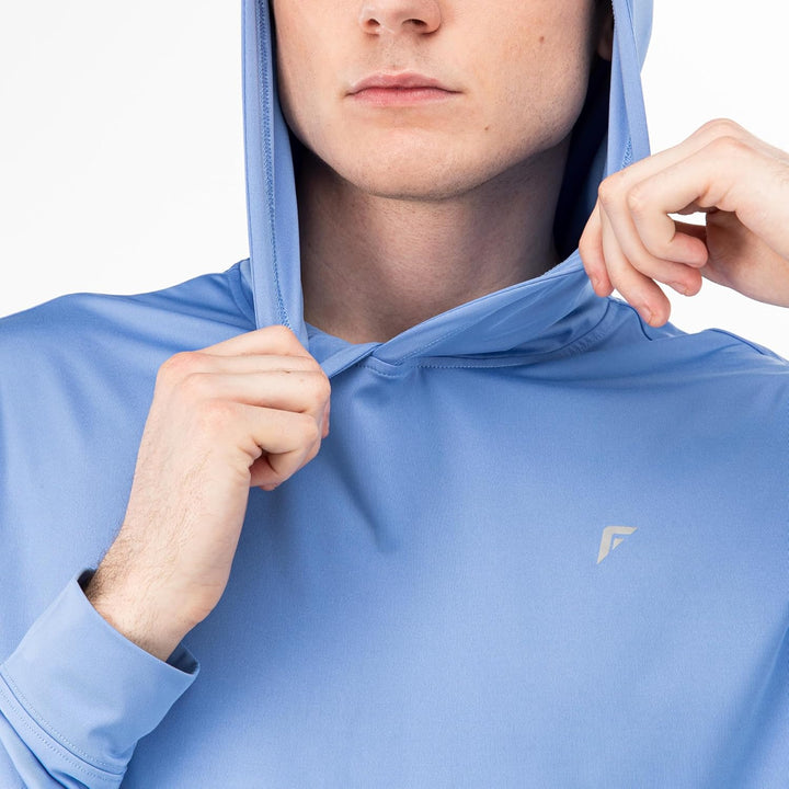 Men'S Athletic Lightweight Pickleball Hoodie - Quick Dry Sport Sweatshirt - Breathable Pullover