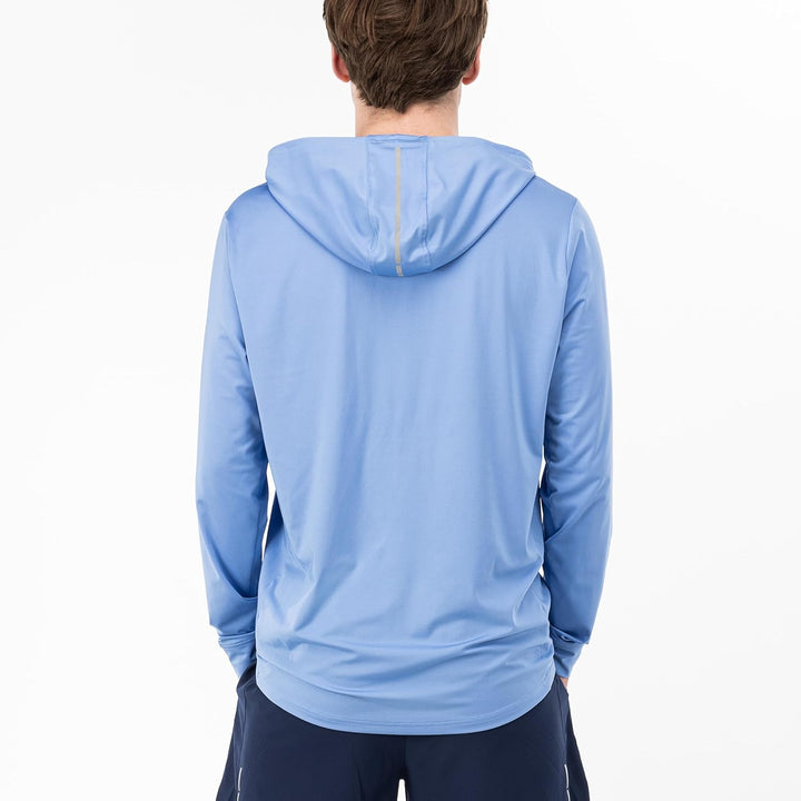 Men'S Athletic Lightweight Pickleball Hoodie - Quick Dry Sport Sweatshirt - Breathable Pullover