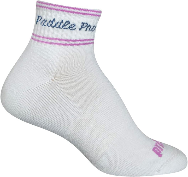 Performance Pickleball Fun Designs Cushioned Ankle Sports Sock for Women & Men 3 Pair Pack