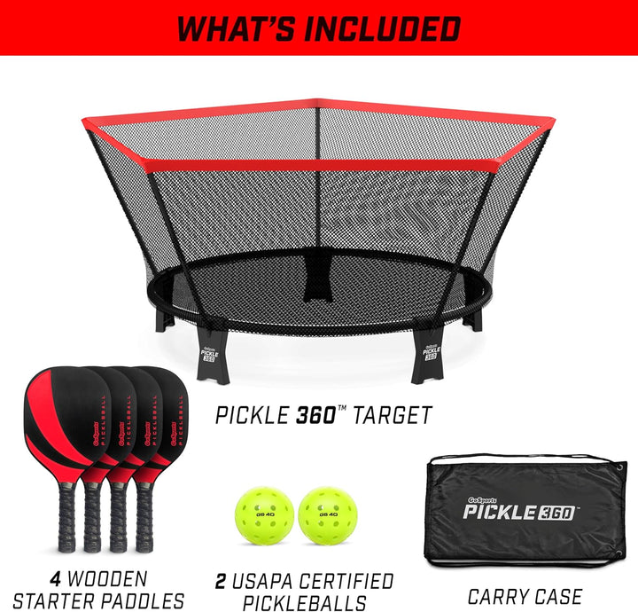 Pickle 360 Classic Paddle Ball Game Set - Pickleball without a Court