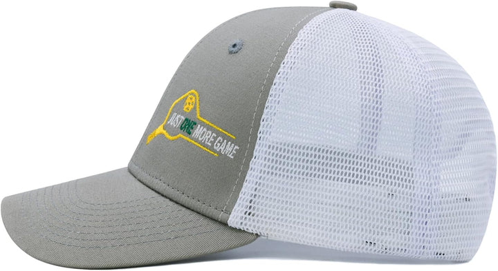 Pickleball Hat for Men Women, Embroidered Mesh Snapback Trucker Baseball Cap, Gifts for Pickleball Lovers