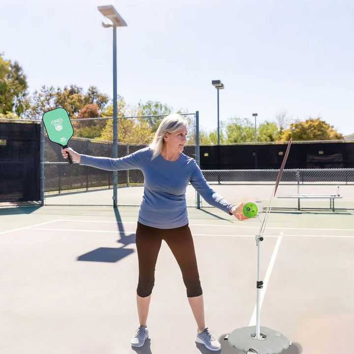 Pickleball Topspin Trainer – Multi-Functional Training Aid for Precision Shots & Improved Control, Pickleball Practice Trainer, Effective Training Equipment to Enhance Shot Angles, Accuracy & Power