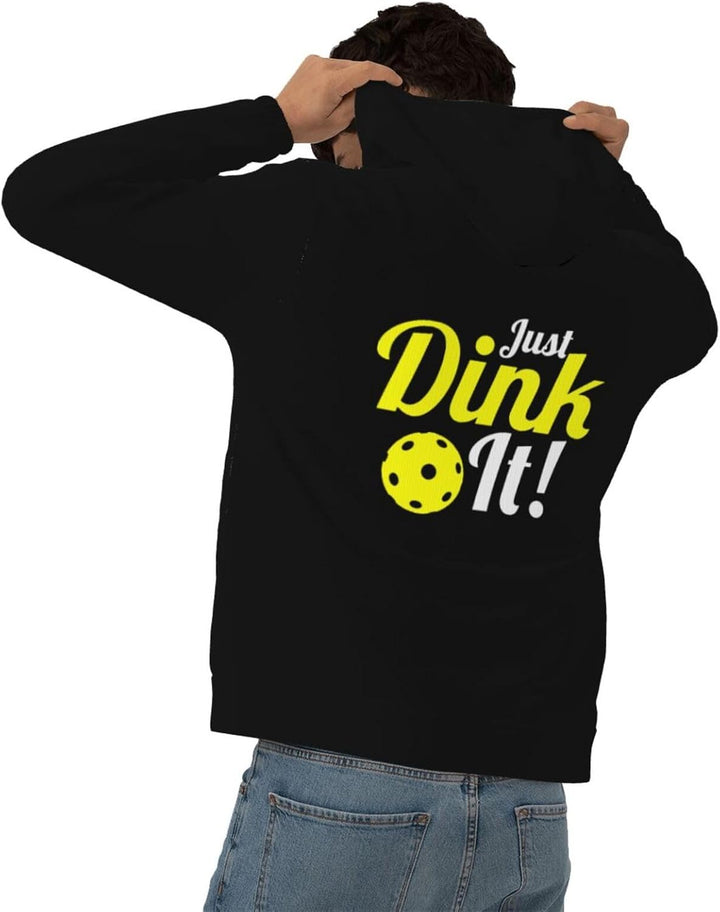 Just Dink It Pickleball Hoodies Woman'S Hooded Unisex Fashion Sweatshirts