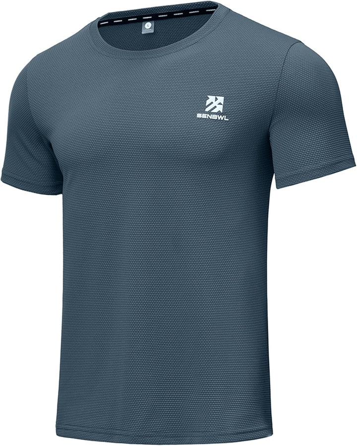 Moisture Wicking Soft Running Pickleball Workout Shirts for Men