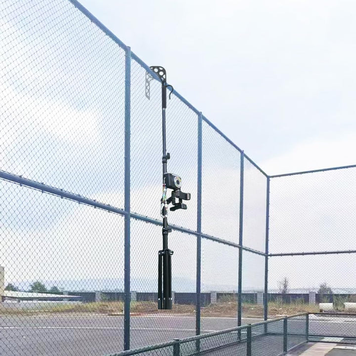 Tennis & Pickleball Fence Phone Mount, Gamechanger Phone Camera Fence Mount Holder Practice Equipment,Phone Camera Holder Accessories to Record Stream and Relive Your Baseball Tennis Matches