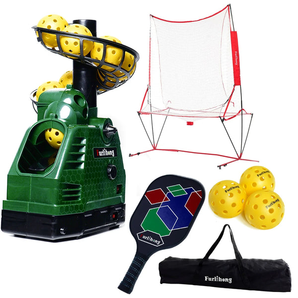 Pickleball Starter Kit Launch Machine