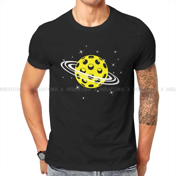 Pickleball Sport Pure Cotton TShirt Space Classic T Shirt