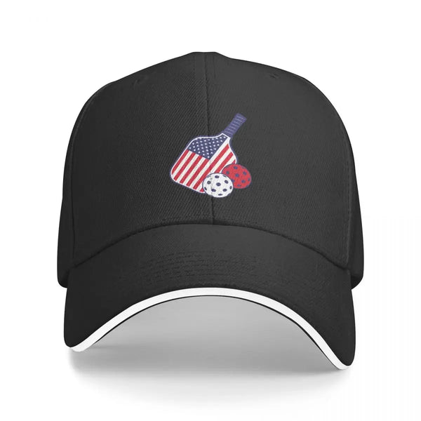 USA-Themed Pickleball Prty Cap