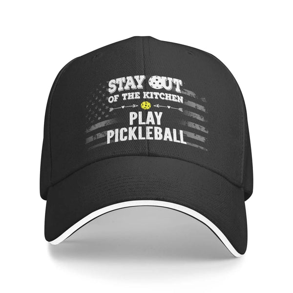 Stay Out of The Kitchen Fashion Pickleball Cap