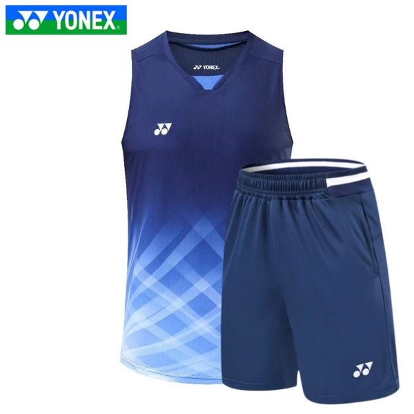 New Yonex man shorts Pickleball Sleeveless short sleeve top T-shirt