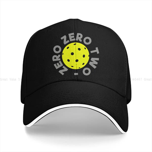 Men Zero Zero Two Design Pickleball Cap