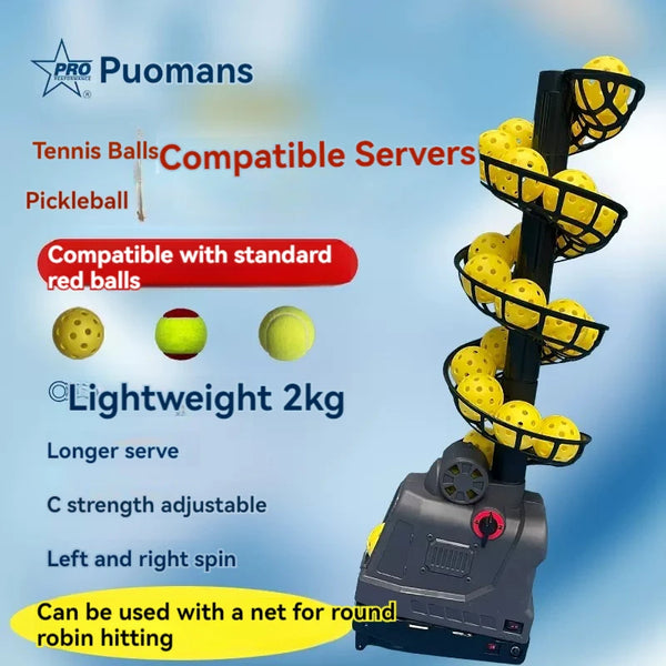 2025 Newest Pickleball Automatic Ball Serving Machine