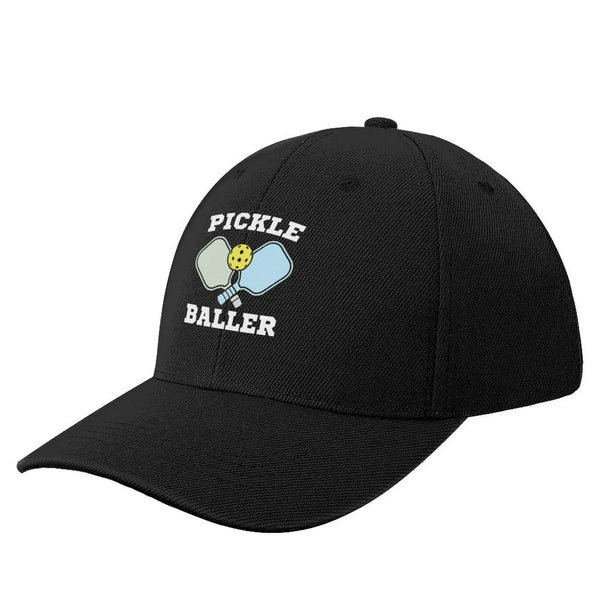 Comfortable Pickleball Lover Text Art Cap