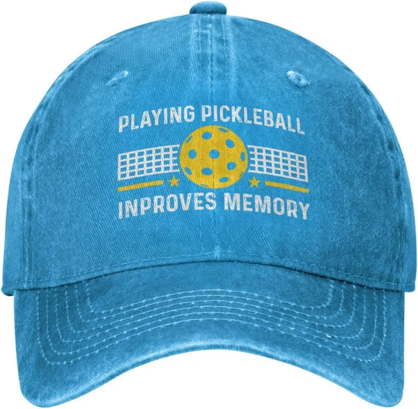 Men Adjustable Pickleball Cap