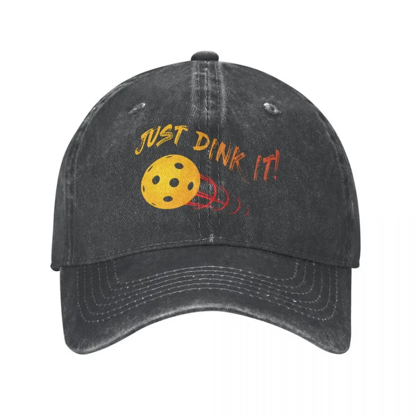 Stylish Just Dink It Design Pickleball Cap