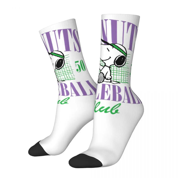 Cartoon Breathable Pickleball Club Socks