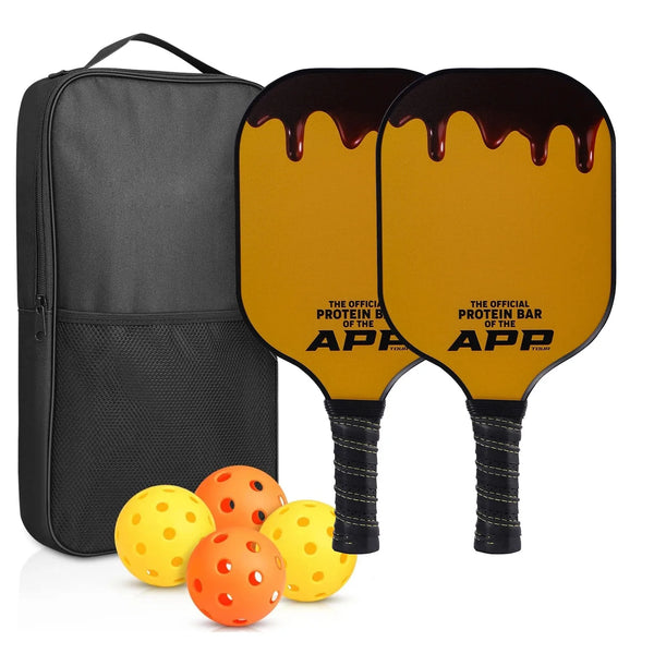 Portable Outdoor Pickleball Paddles Set