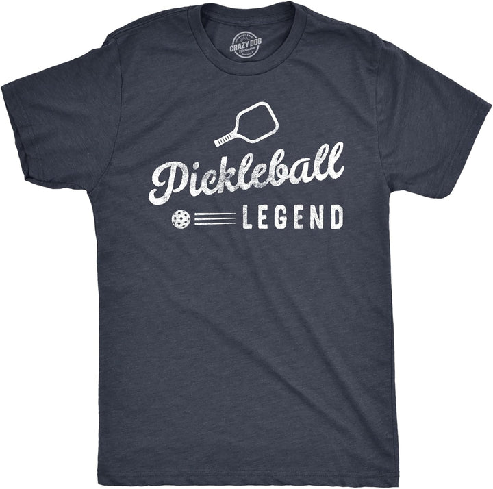 Mens Funny Pickleball T Shirts Hilarious Pickleball Sports Tees for Guys