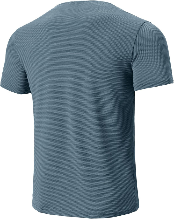 Moisture Wicking Soft Running Pickleball Workout Shirts for Men