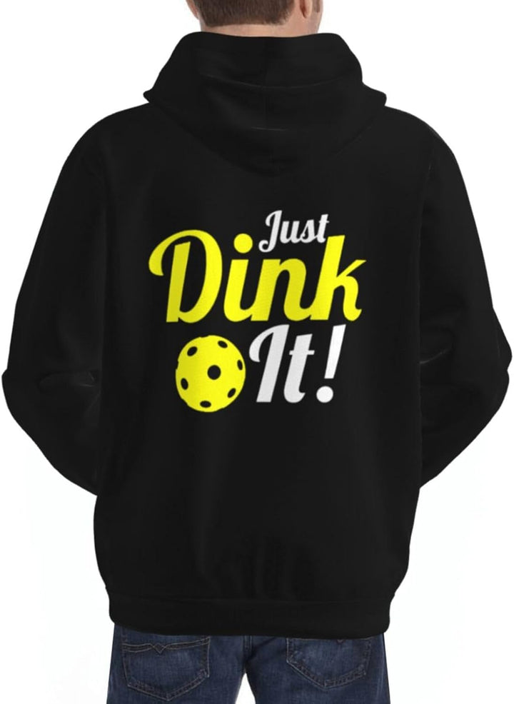 Just Dink It Pickleball Hoodies Woman'S Hooded Unisex Fashion Sweatshirts