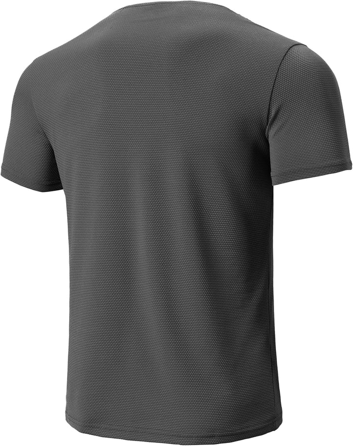 Moisture Wicking Soft Running Pickleball Workout Shirts for Men