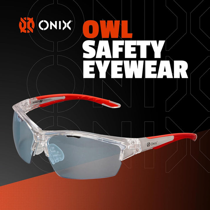 Pickleball Owl Protective Comfortable Secure Soft and Nonslip Eyewear Modern and Lightweight Design